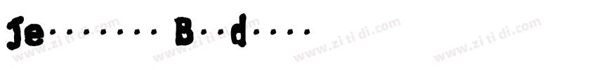 Jellyroll Bold字体转换